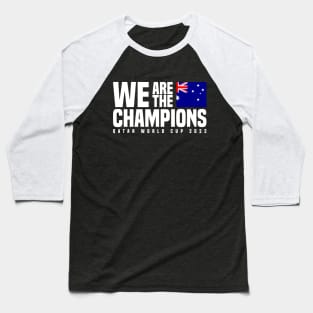 Qatar World Cup Champions 2022 - Australia Baseball T-Shirt